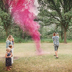 Exploding golf ball set for gender reveal party decorations