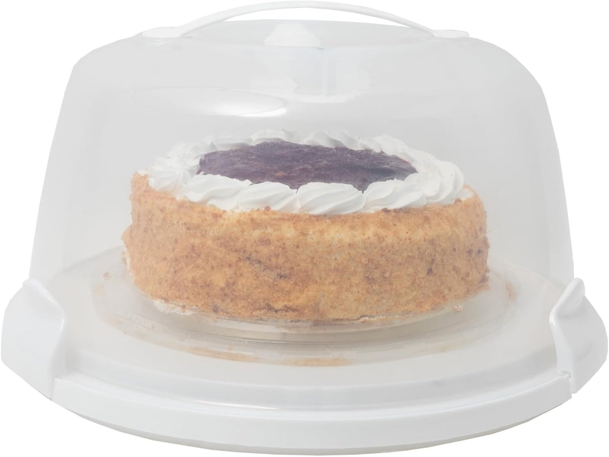 KOLORAE Cake Carrier opened showing interior space for desserts