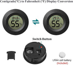 Rojuna temperature and humidity monitor back panel and battery slot
