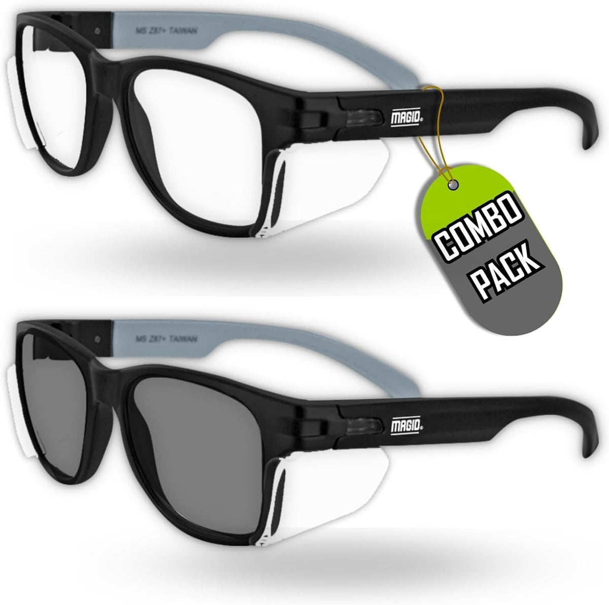 MAGID Gemstone Y50 Performance Anti-Fog Safety Glasses with Side Shields - Image 11