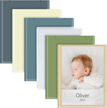 Vienrose Small Photo Album Bulk Set front view showing six Morandi color covers.