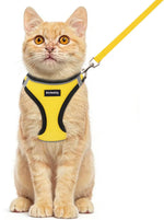Rttochfy Cat Harness and Leash Set, Escape Proof Kitten Harness, Soft and Breathable Vest with Reflective Strip, Easy to Wear for Cats Walking and Traveling (Pink, S) - Image 13