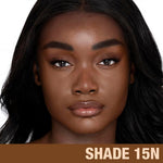 Charlotte Tilbury authentic hydrating foundation retail box and tube placement