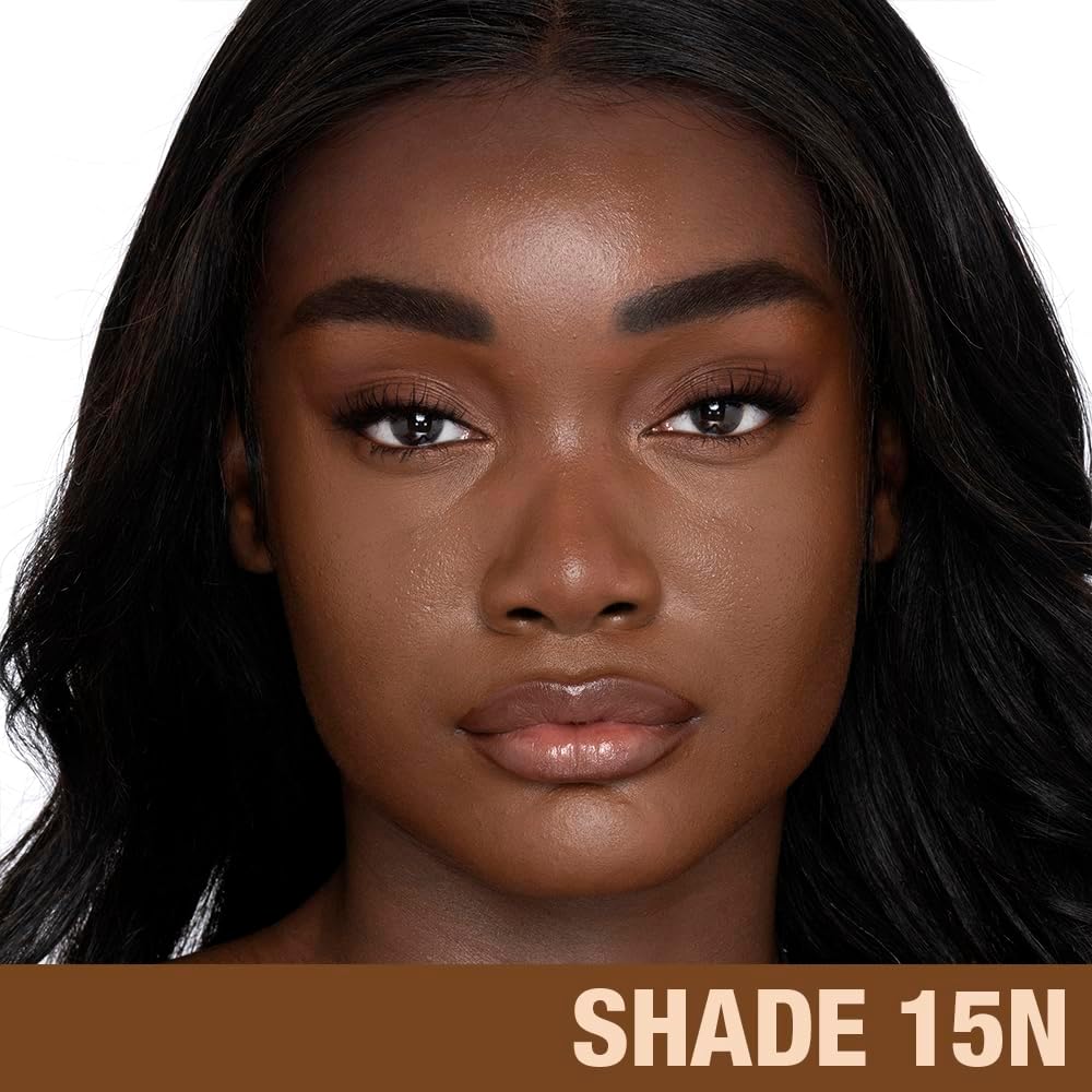 Charlotte Tilbury authentic hydrating foundation retail box and tube placement
