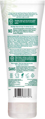 Desert Essence pistachio foot repair cream squeezed out showing rich texture