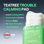 Korean skincare Mediheal teatree trouble pads for acne prone skin