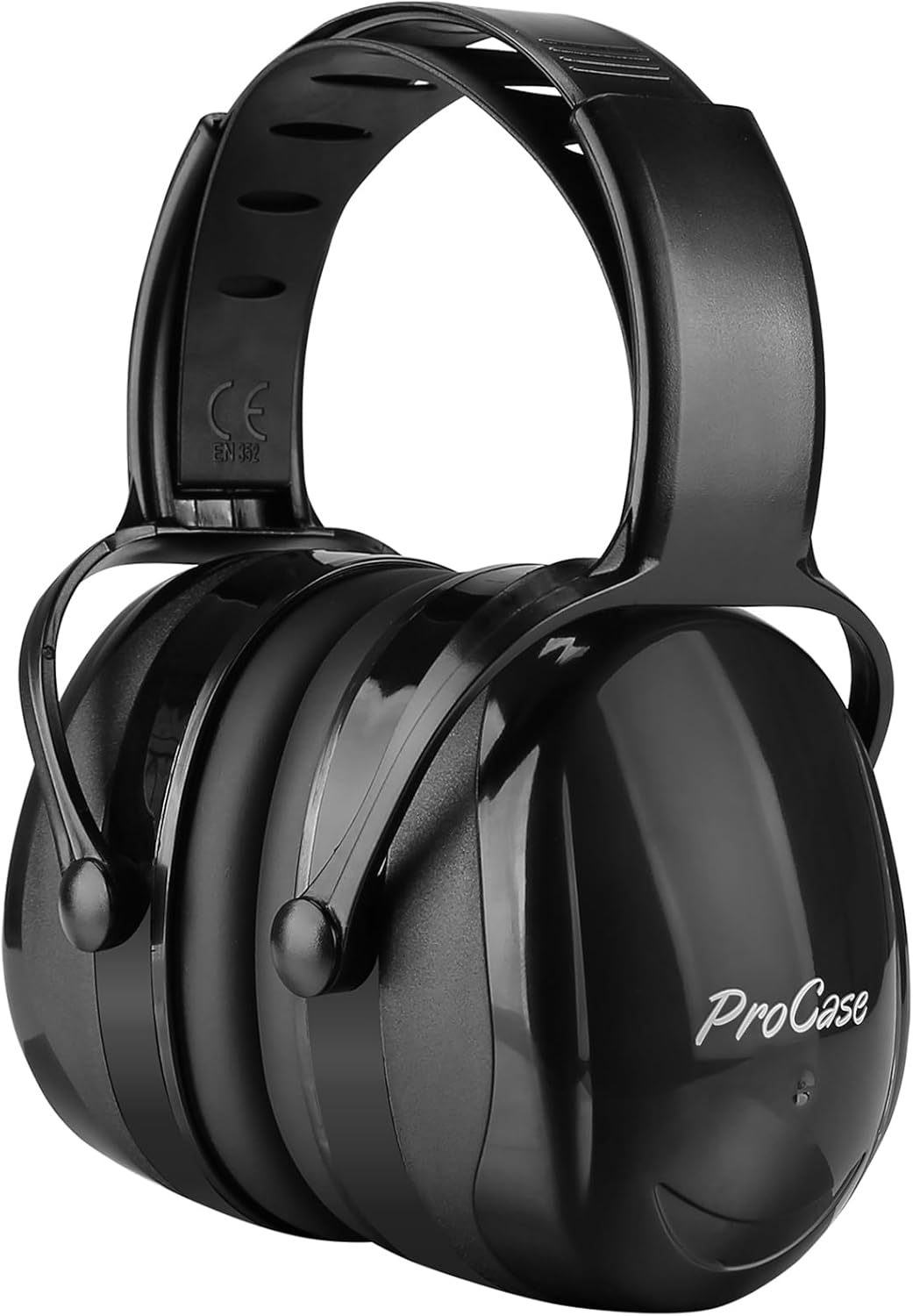 ProCase noise reduction safety ear muffs front view hearing protection