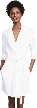 Skin Industries soft jersey robe premium packaging