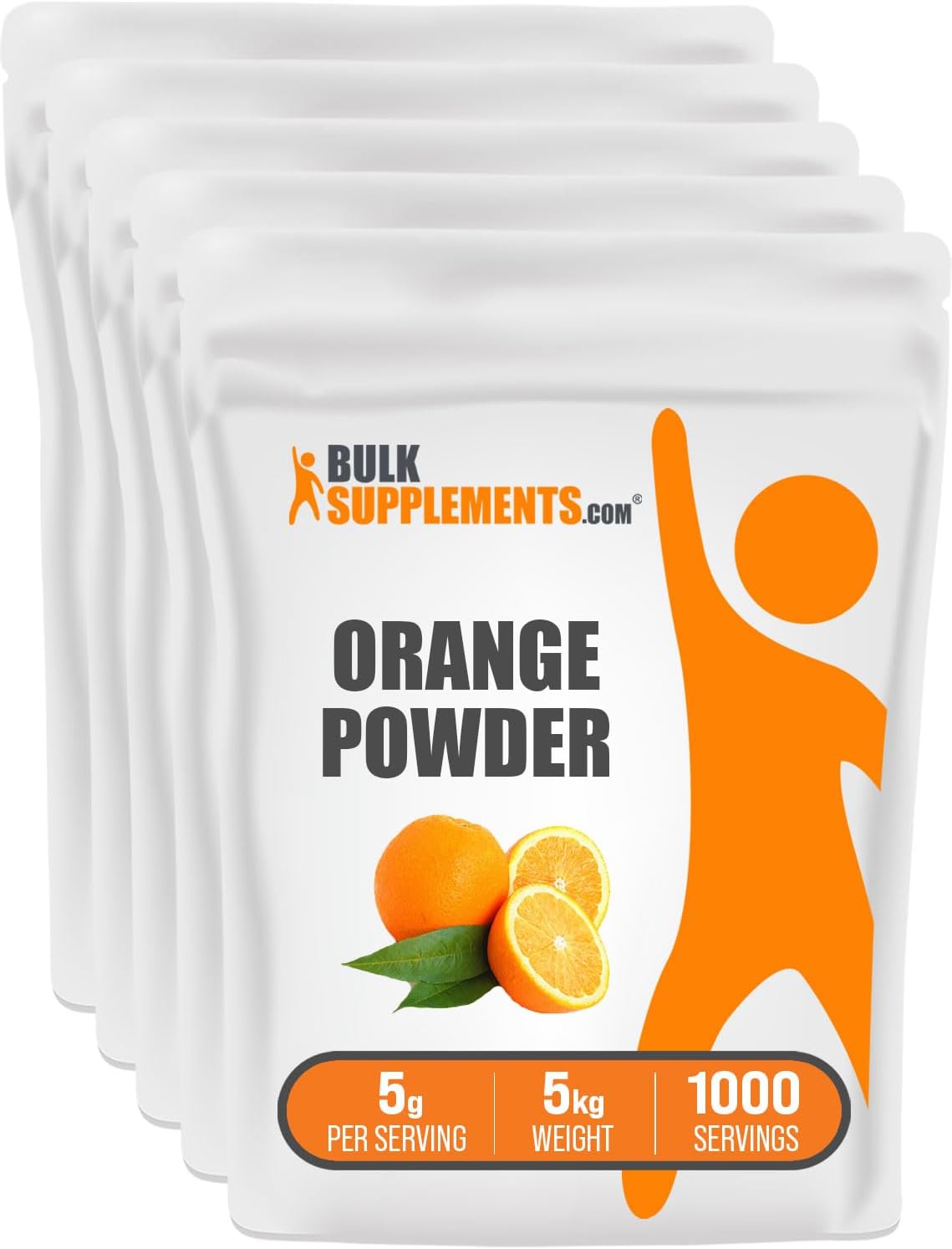 BulkSupplements brand vitamin rich fruit powder packaging back label instructions