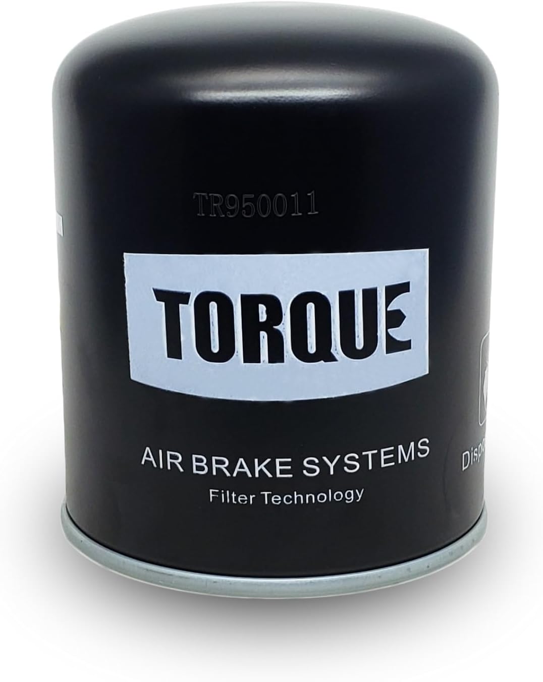 Torque TR950011 heavy duty air dryer cartridge front view for truck air brake systems