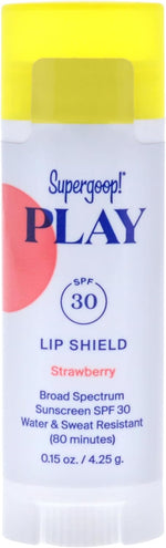 Supergoop broad spectrum UV protection lip product