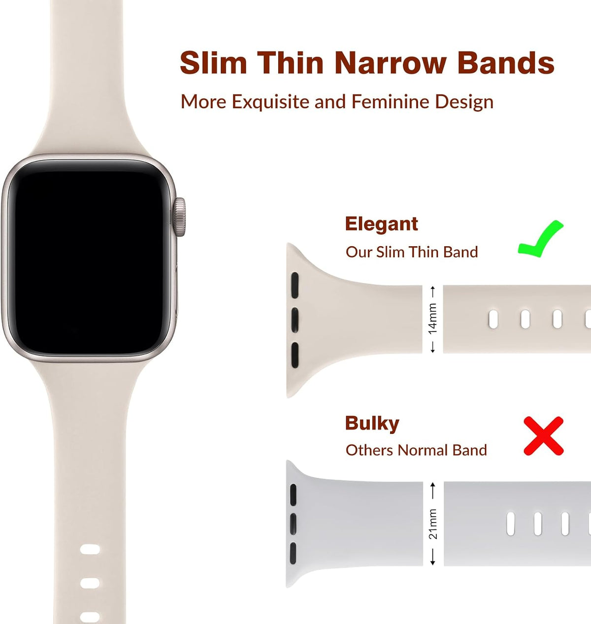 Eilesuny sport wristband breathable hole detail