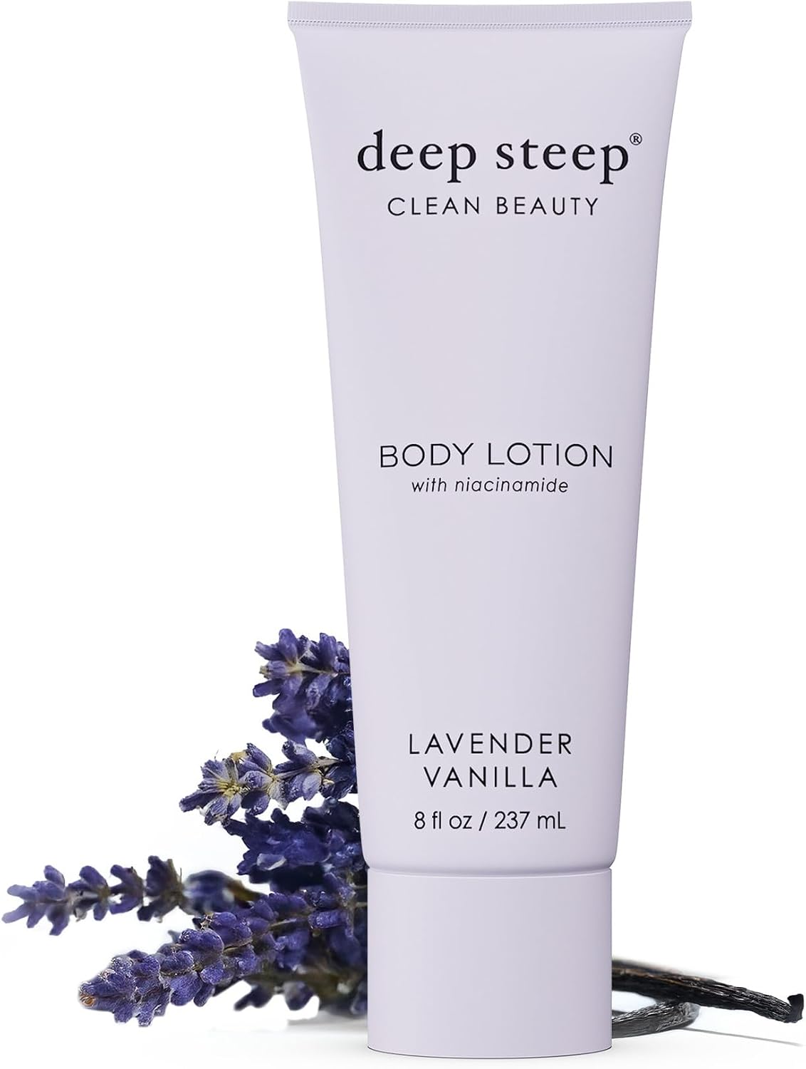 Deep Steep body lotion lavender vanilla front view