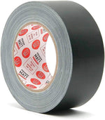 DGTAPE black gaffer tape roll front view