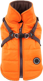 Puppia Authentic Mountaineer II Winter Vest, Medium, Red - Image 10