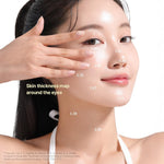 Mixsoon fermented bean complex eye patches jar with lid and spatula