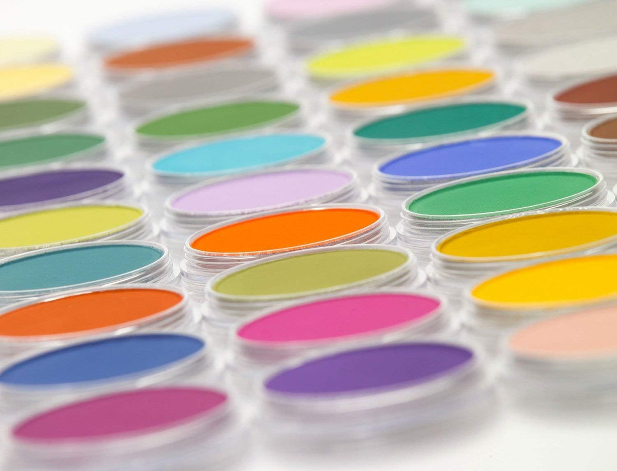 Chromium Oxide Green Shade pan open view