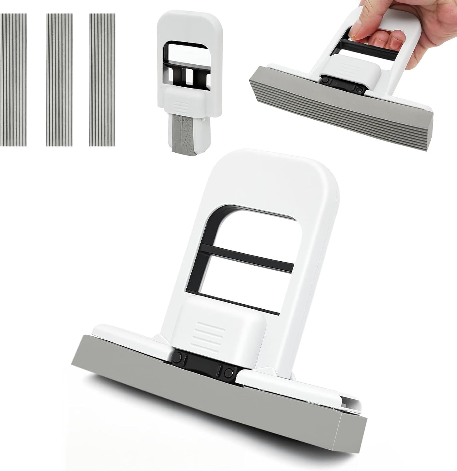 Nbbch mini foldable sponge mop front view