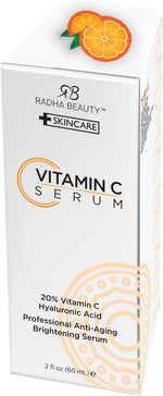 Radha Beauty anti-aging serum applied on hand skin