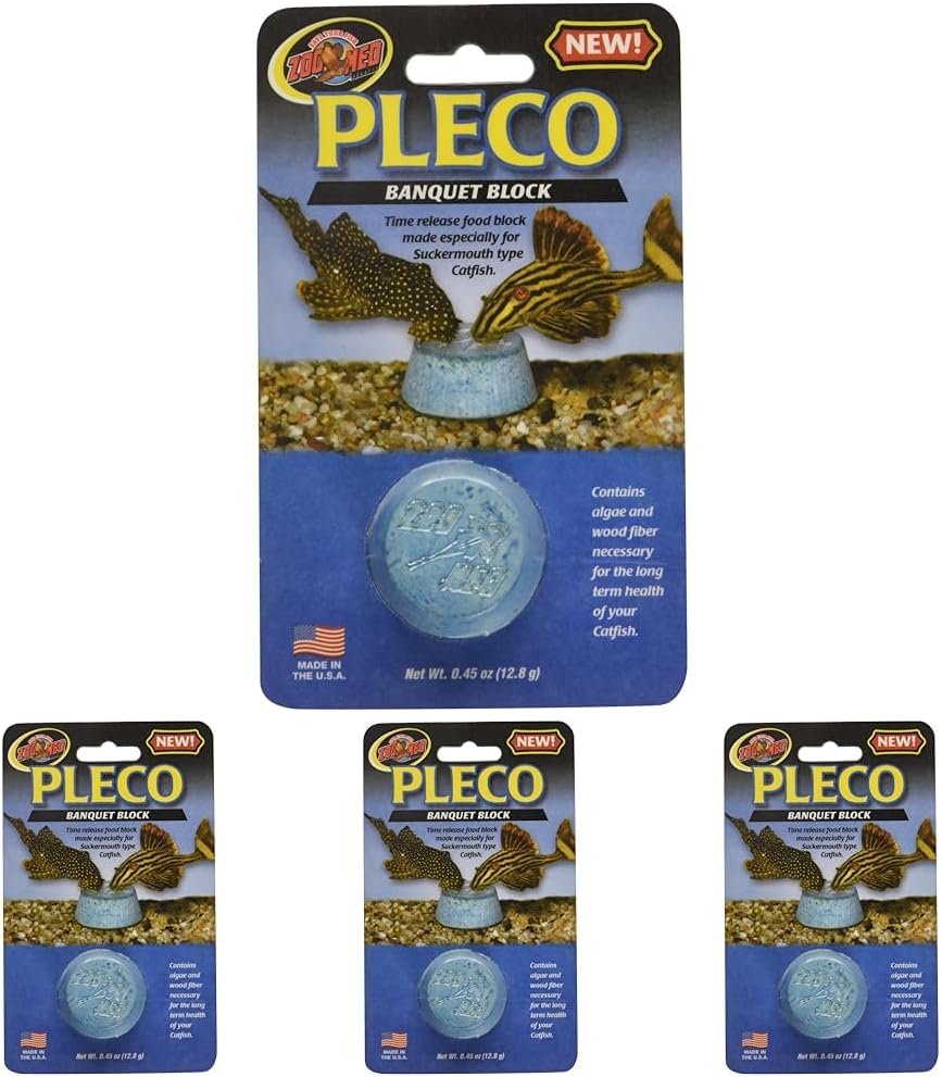 Zoo Med USA imported authentic banquet block for bottom feeders