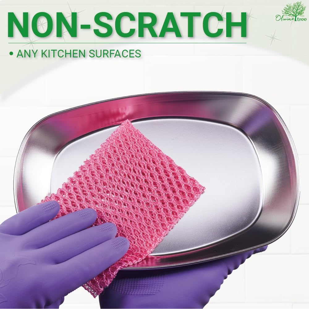 Quick-drying mesh net hanging in kitchen sink