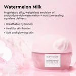 Authentic Glow Recipe fifty milliliter face cream container showing text details of the peptide and ceramide formula