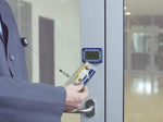 Durable badge holders showing the reverse side thumb slot for easy card removal.