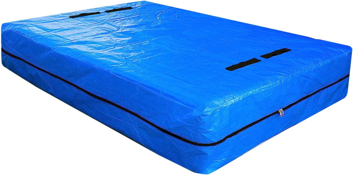 SGPAC mattress cover packaging and brand label view