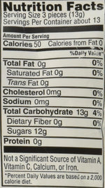Authentic USA imported Claeys herbal candy label