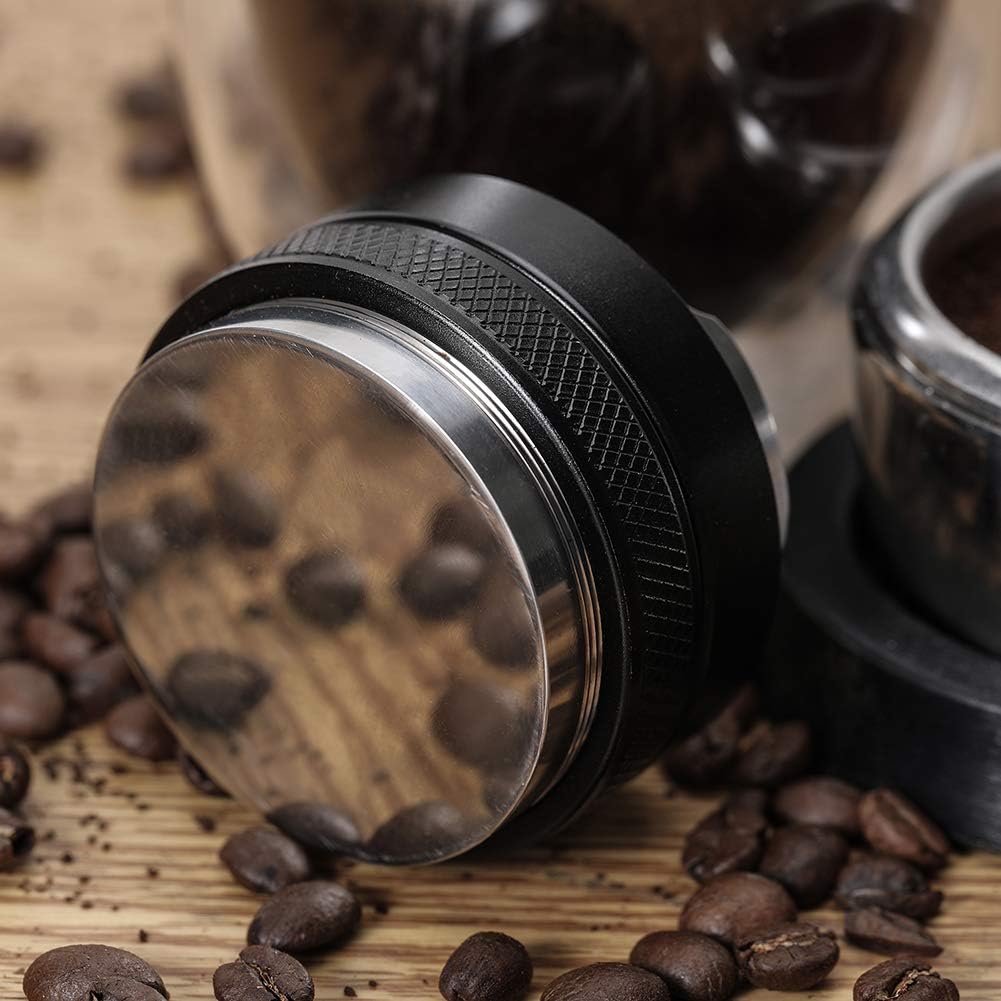 MATOW espresso tool angled perspective highlighting metal finish.