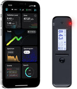 Radiacode 102 accessories and USB charging cable included in package