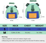 DoggieKit no-pull pet harness back view with metal D-ring