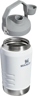 Stanley insulated stainless steel water jug with angled spout lid closed