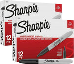 Sharpie permanent markers front view packaging