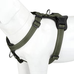 Plutus Pet Adjustable No Pull Dog Harness with Leather Accents, Heavy Duty Reflective Nylon Vest for Training, Hiking, Easy Walk Harness for Small, Medium, Large Dogs (Purple, L) - Image 12