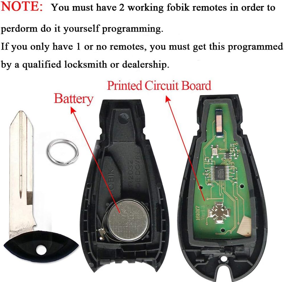 BestRemotes key fob replacement back view
