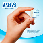 PB8 Probiotic 120 count vegetarian capsules lifestyle angle