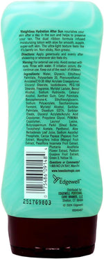 Hawaiian Tropic hydration lotion bottles side profile