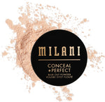 Application demonstration of Milani setting powder with brush