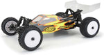 Pro-Line 1/18 scale buggy replacement tires angled display shot.