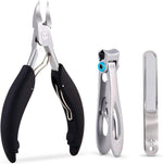 Hoochie Masa toenail clippers set front view professional podiatrist nipper