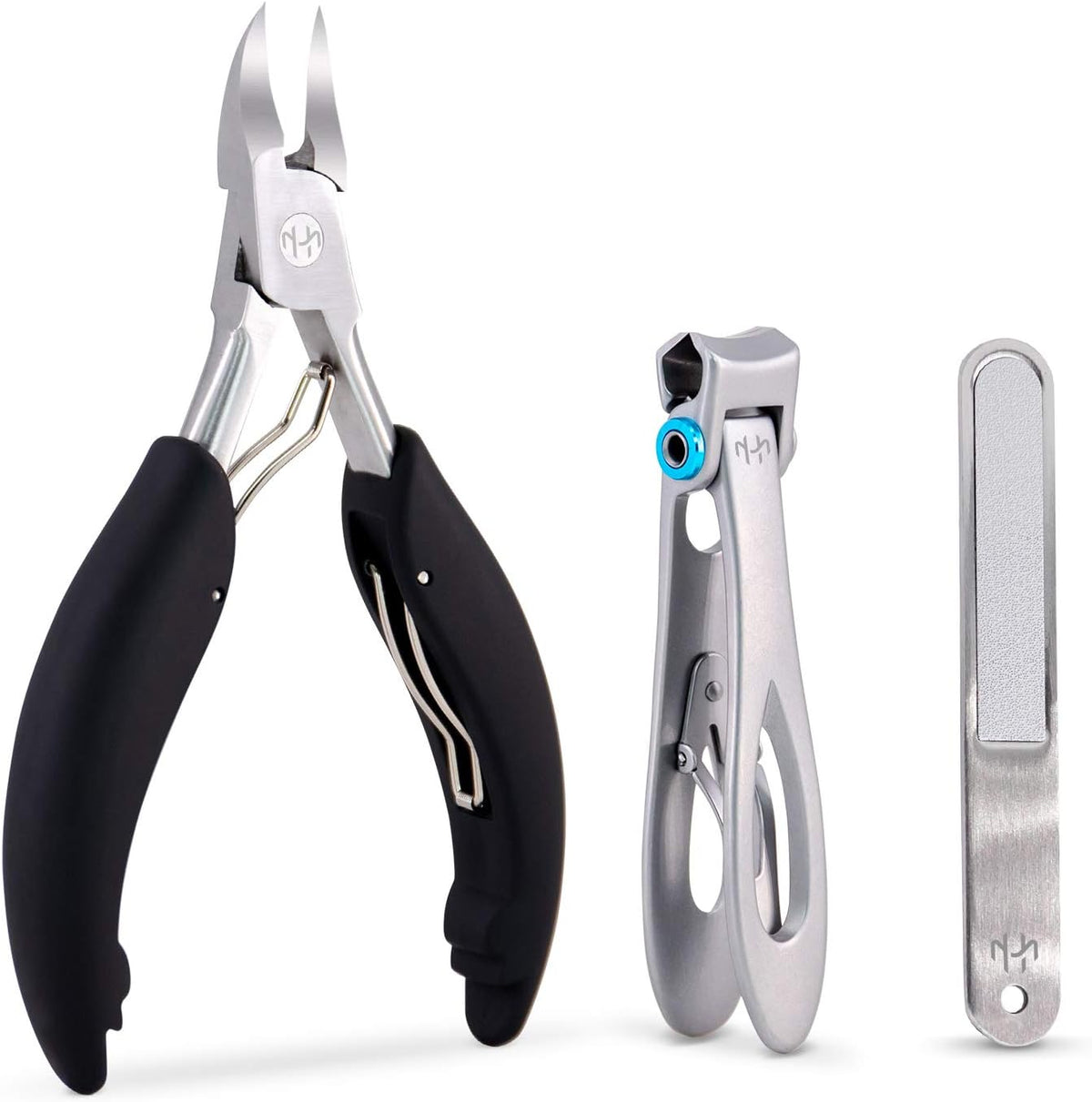 Hoochie Masa toenail clippers set front view professional podiatrist nipper