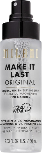 Milani Setting Spray + Primer, Make It Last Matte- Oil Absorbing Charcoal Formula to Control Shine, Matte Finish Setting Spray for Makeup and Primer for Oily Skin, Prime +Correct + Set, 2.03 Fl. Oz - Image 11
