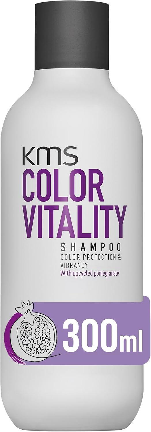 KMS ColorVitality Shampoo bottle back label details