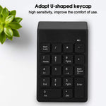 Pomya number keyboard bottom view with non-slip pads