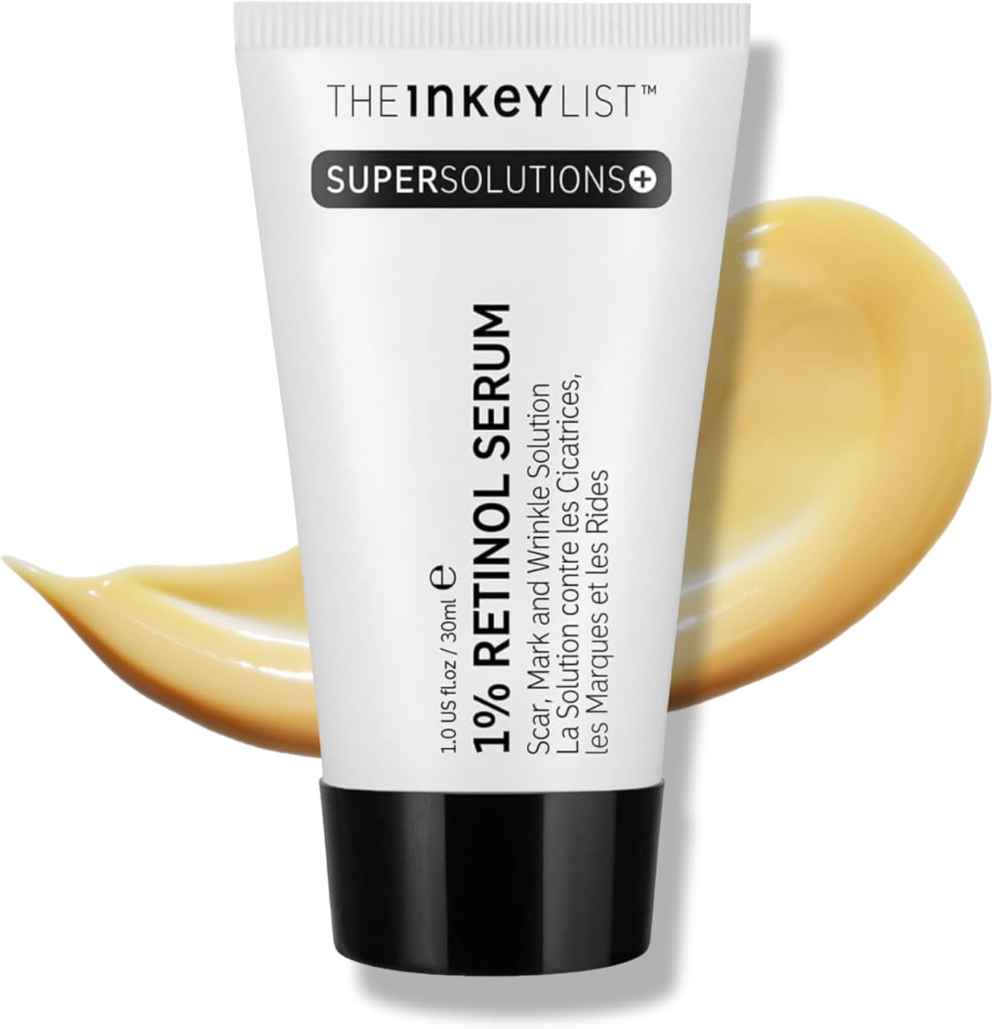 The INKEY List SuperSolutions One Percent Retinol Serum front view for anti-aging skincare routine.