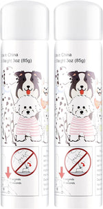 White citronella spray refill can for pets