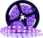 YGS-Tech blacklight LED strip arranged for UV resin curing chamber use
