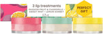 Burt's Bees lip scrub texture swatch on skin