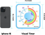 Secura classroom countdown timer side profile